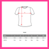T-shirt blanc - texte rose "This is my crafting shirt"